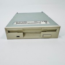 Mitsumi D359M3 1.44MB 3.5" Internal Floppy Disk Drive White Bezel WORKS