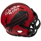 Doug Flutie Signed Buffalo Bills Rave Mini Helmet w/ 98 CPOY JSA Witness COA
