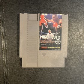 Mike Tyson Punch Out Nintendo 1987 NES Game With Box