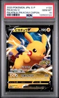 2020 POKEMON JPN S PROMO PIKAPIKA! PIKACHU! CAMPAIGN #122 PIKACHU V PSA 10