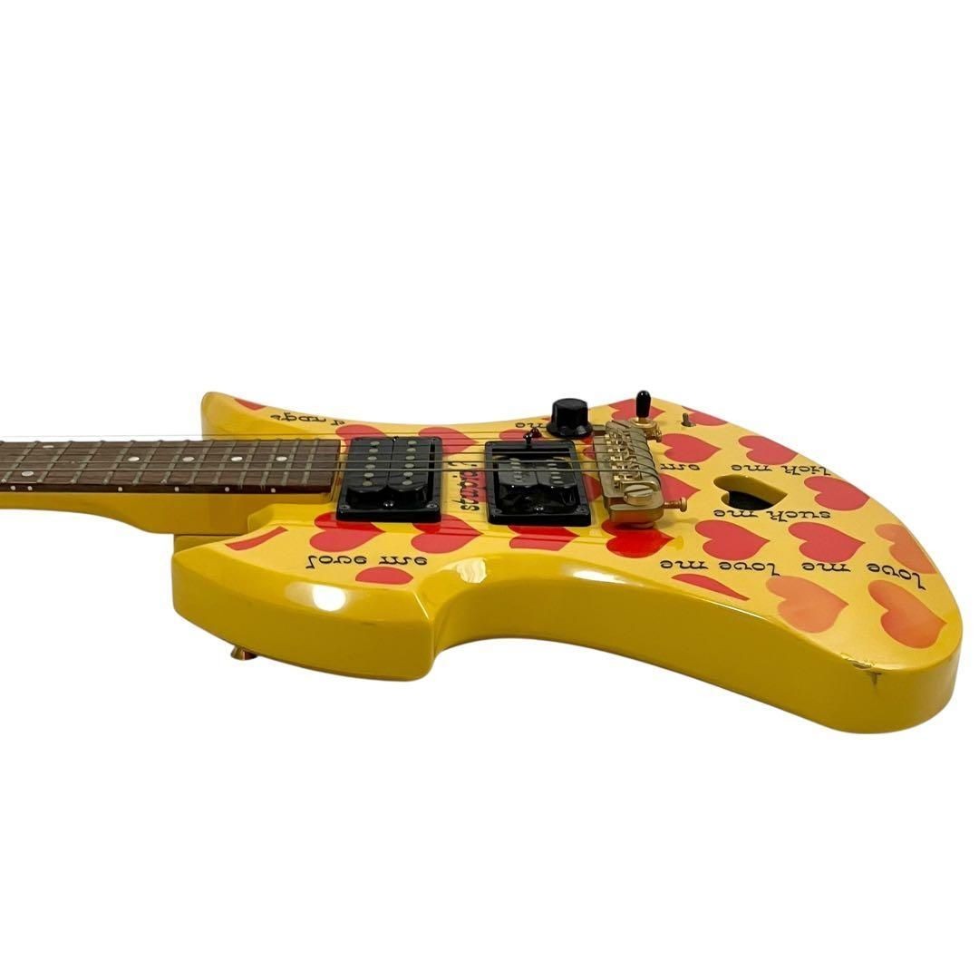 FERNANDES ／ Burny YH-Jr. [hide MODEL] FERNANDES Burny XJAPAN hide model electric guitar YELLOW HEART YH
