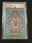 2023 Panini Mosaic Patrick Mahomes II #109 Reactive Blue Mosaic Chiefs PSA 10