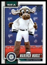 2026 Topps #M-8 Mariner Moose Mascots Autographs