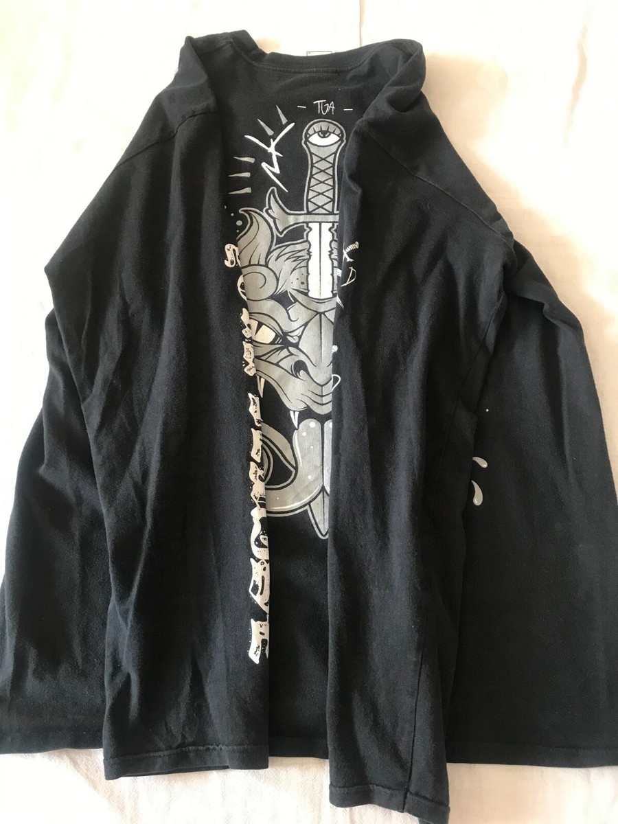 YOUR DEMISE HARD CORE PUNK ''THE GOLDEN AGE'' L/S T-SHIRT MEDIUM