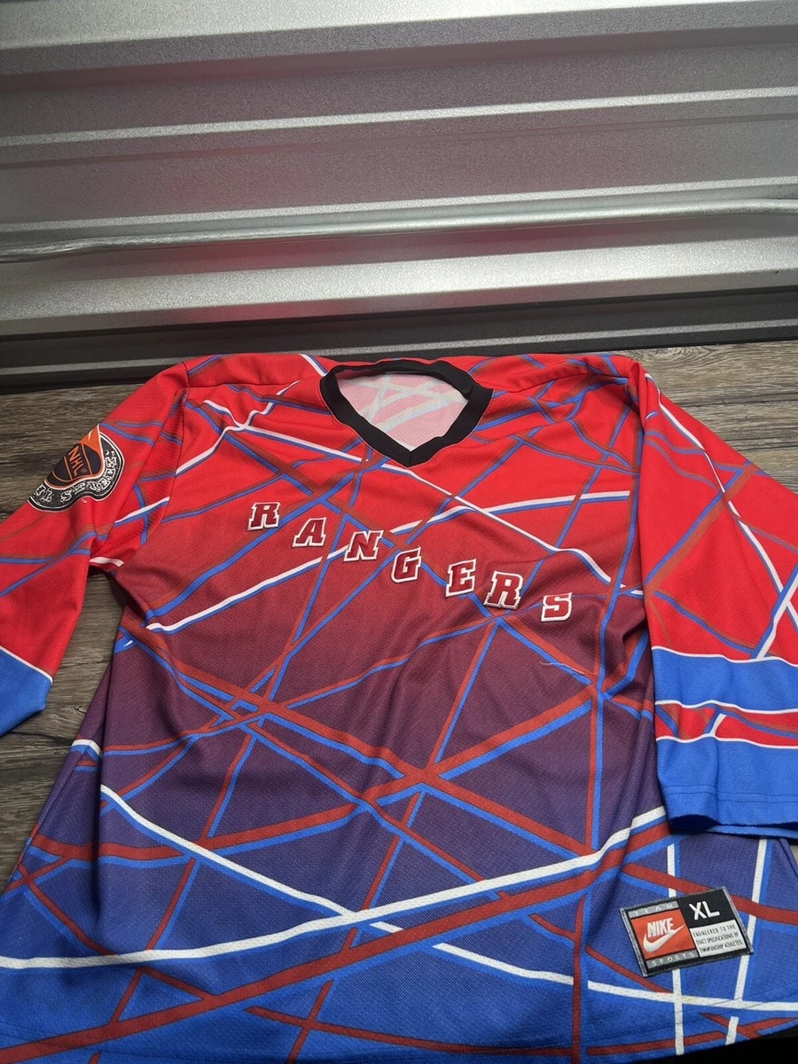 Nike vintage 90’s New York Rangers NHL spider-man