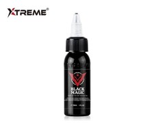 BLACK MAGIC 1-oz Xtreme Ink Dark Shading Lining Tattoo Pigment Made in USA 