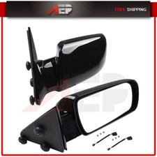 Manual Fold Side Mirrors Pair Fits 88 89 90 91 92 93 94 95 96 97 98 GMC Chevy