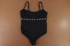 Yitty Women's Size 1X Black Spotlight Shaping Demi Cup Thong Bodysuit NWT