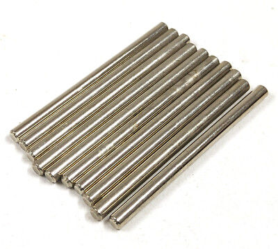 Vintage Fischertechnik 31032 Metal Axle 60mm   10pcs   1966   Vintage Parts