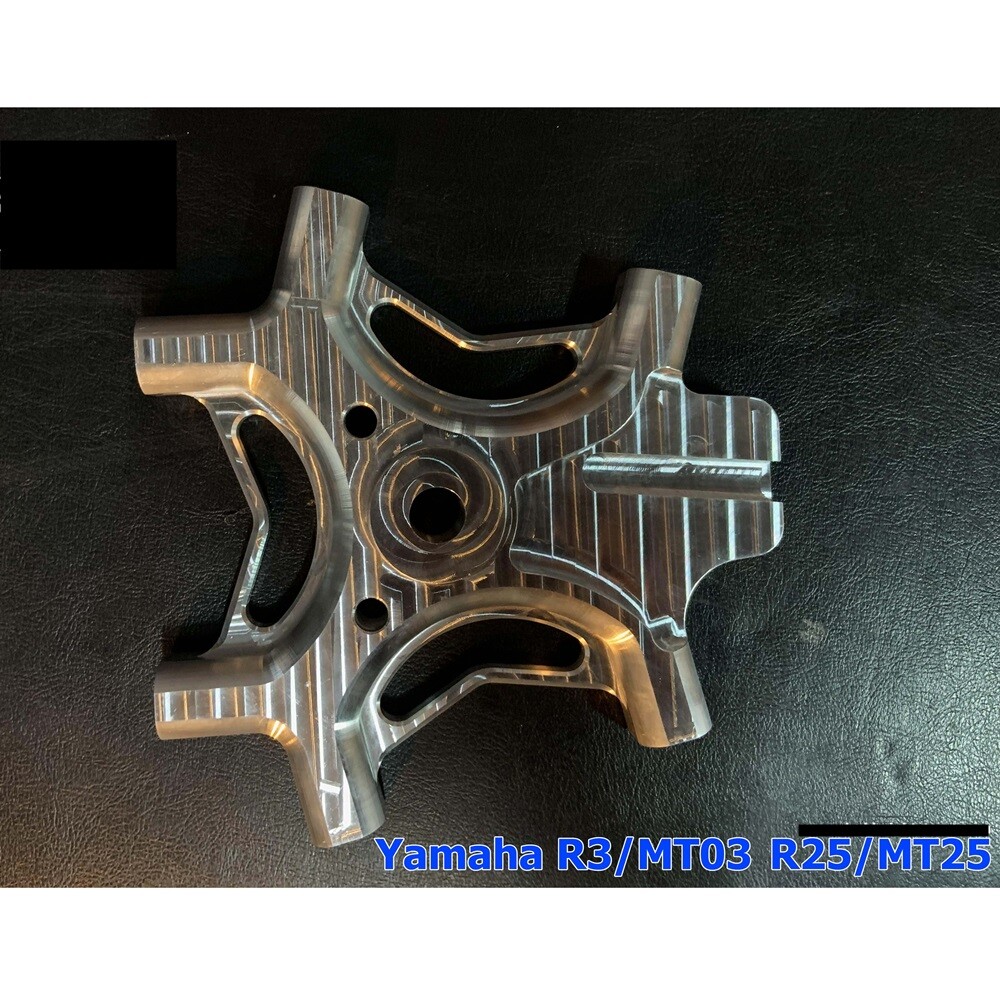 Yamaha R3/R25, MT03/MT25 Triple Calipers Bracket Kit Stunt Part 