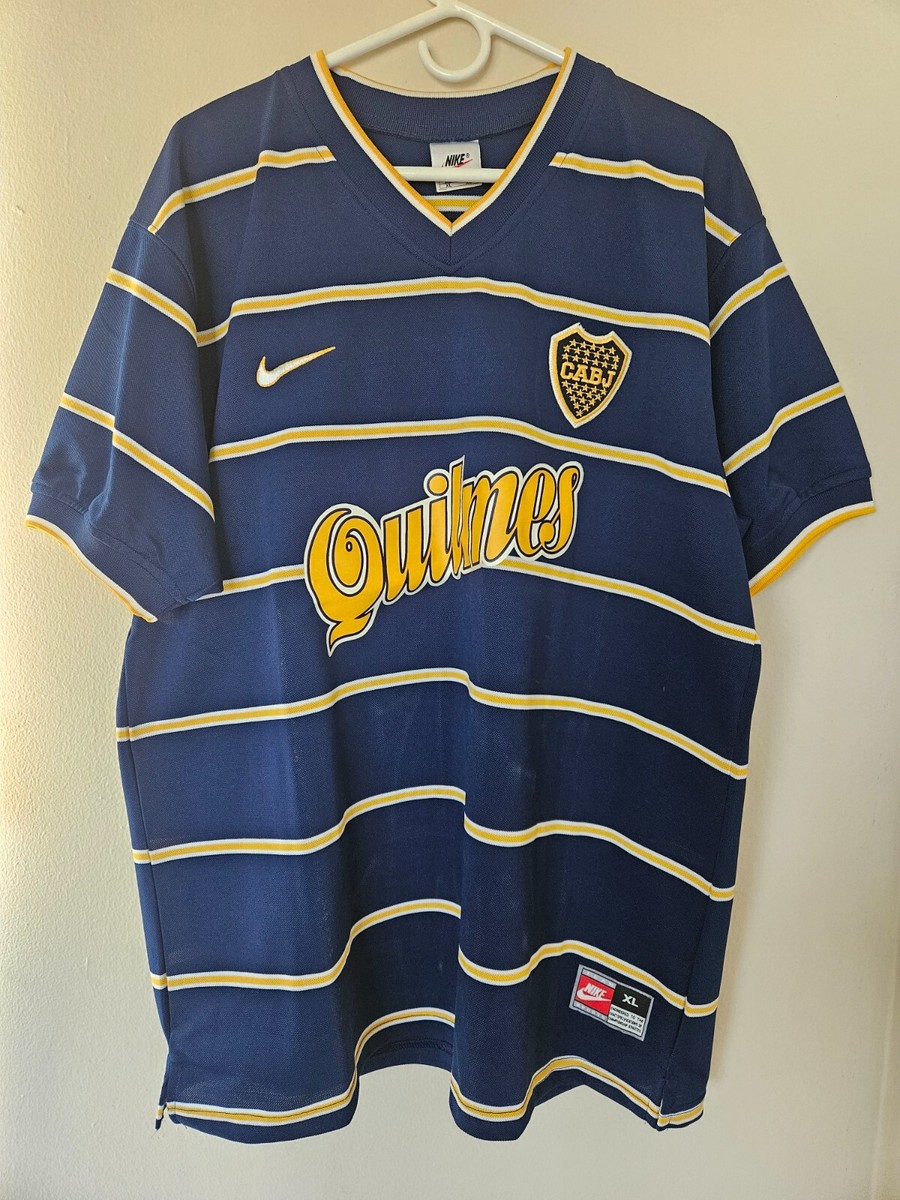NIKE Boca Juniors 1998 コパメルコスールカップ Boca Juniors • Argentina • RIQUELME Match Worn Shirt • Mercosur