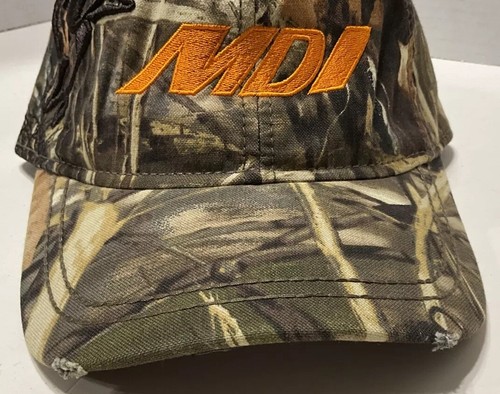 Dri-Duck Realtree Max-4 Camouflage MDI Adjustable Strap Duck Baseball Hat - Picture 3 of 10
