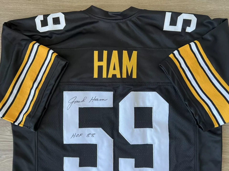 JACK HAM signed custom Jersey auto autograph certified JSA size XL - Image 3 of 4