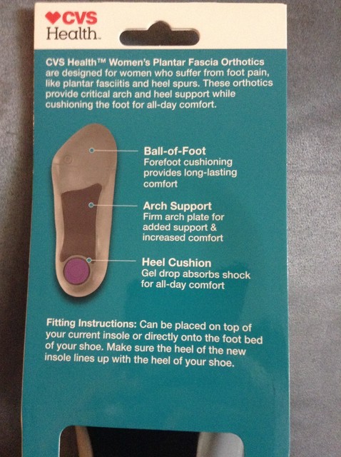 plantar fasciitis insoles cvs