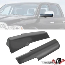 Right&Left Side Trailer Tow Mirror Front Arm Cover For Dodge RAM 1500 2500 3500