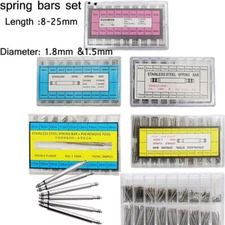 1.5mm 1.8mm 6mm 8-25mm Release Spring Bar Repair Tool Watch Band Connecting Pins