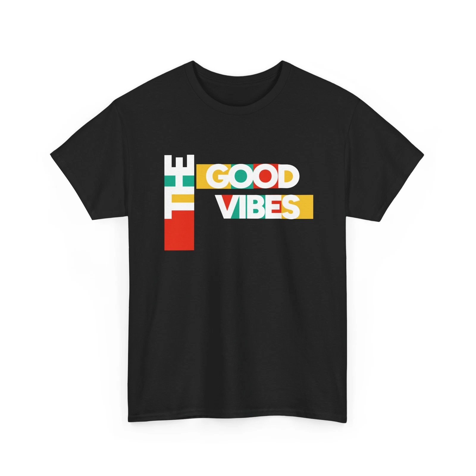 The Good Vibes Unisex Graphic T-shirt, Vibrant Tee, Artistic Style Clothing
Opens in a new window or