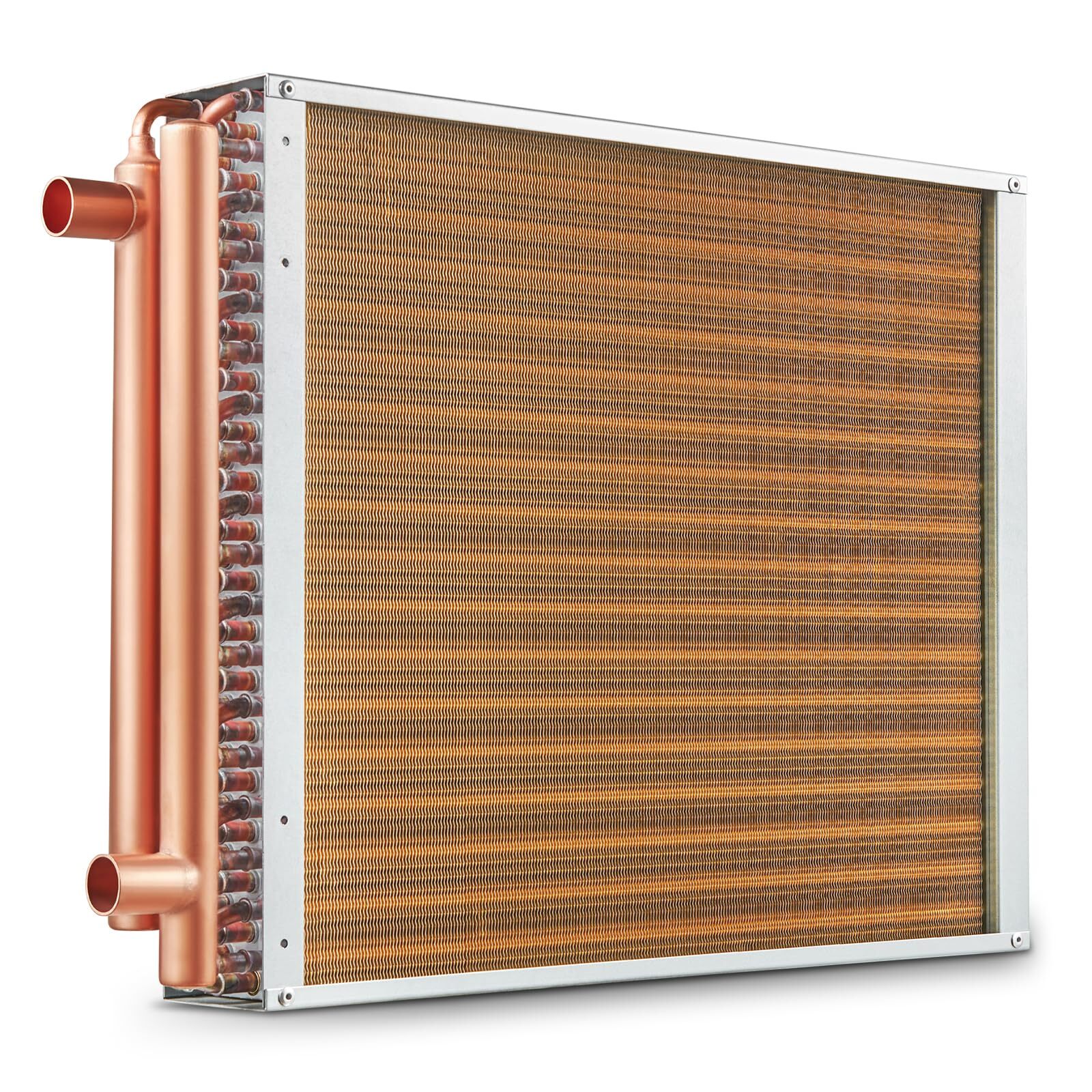 VEVOR Scambiatore di Calore Acqua-Aria, con Alette in Alluminio 242 per (f0s)