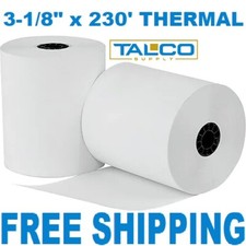 20 EPSON TM-T88V 3-1/8" x 230' THERMAL PAPER ROLLS FAST FREE SHIPPING