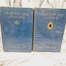 Collector's Luck In France (1924) In England (1926) Alice Van Leer Carrich Lot 2