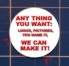 PRO CUSTOM GOLF BALL MARKER ANY PICTURE, IMAGE, LOGO