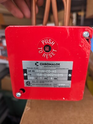 Steam Table Heat Element TTUH-CO-40