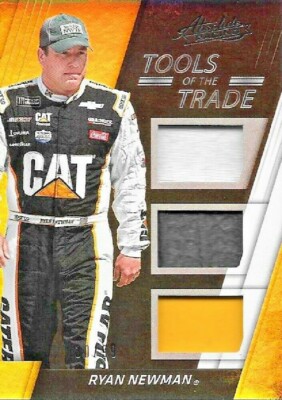 2017 ABSOLUTE RACING RYAN NEWMAN ~TOOLS OF THE TRADE X3~ (SILVER) *s/n 30/99*