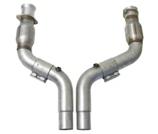 BBK Catted Mid Pipe for 2006-2023 Charger Challenger SRT w/ Long Tube Headers