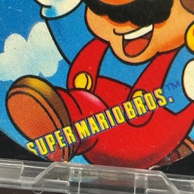 Mario Flower Menko Super Mario Bros Famicom Card Nintendo 1985 NES Japanese