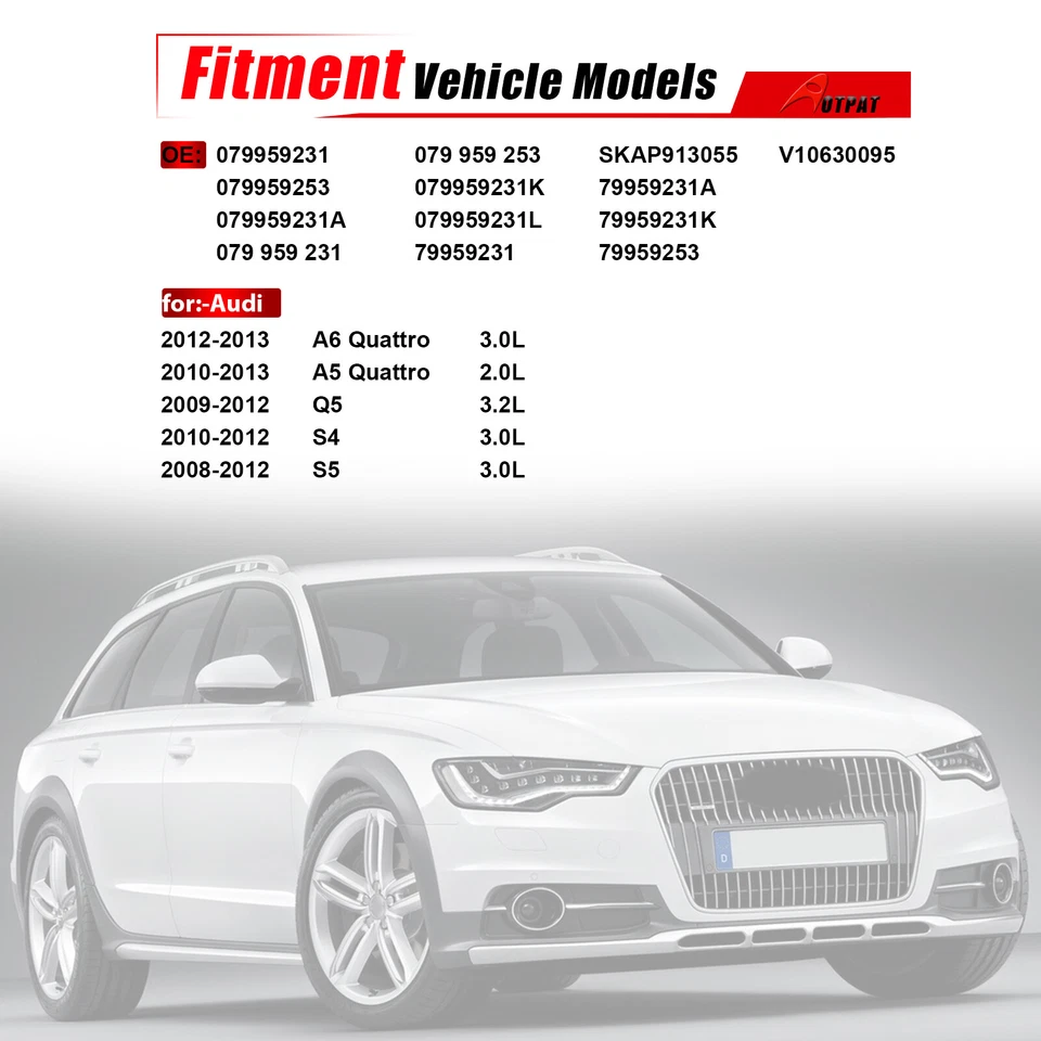 Secondary Air Injection Pump 079959231K For 2008-13 Audi S4 S5 Q5 A5 A6 Quattro - Image 2 of 4