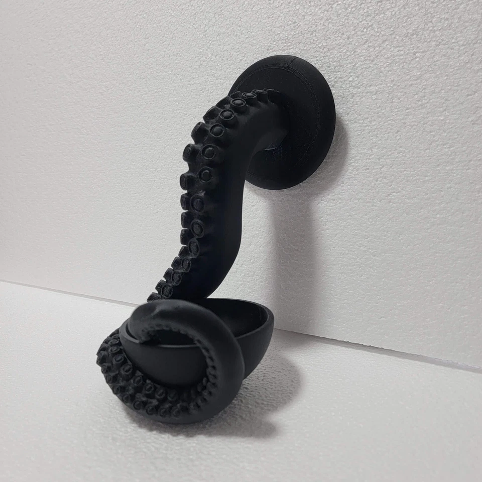 Gancho de pared para tentáculos con maceta - Decoración náutica del hogar impresa en 3D Foto 3 de 4