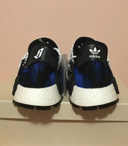 adidas nmd hu pharrell x bbc blue plaid