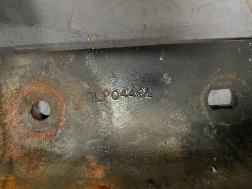 1997-2002 Jeep Wrangler TJ Pair of OEM Rear Back Seat Mounting Brackets - Picture 4 of 4
