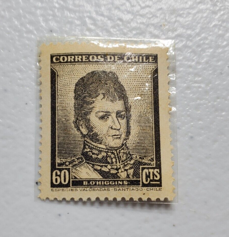 Correos De Chile  B O Higgins 60cts Postage Stamp 06/263