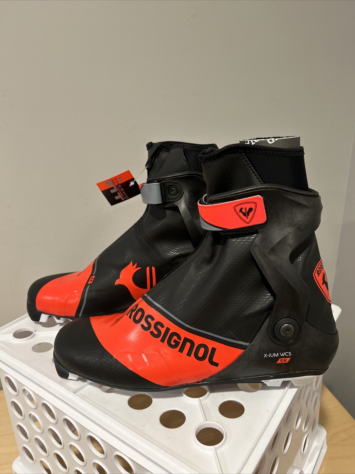 SALOMON Scarponi da sci Rossignol uomo X IUM WCS skate nordico XC nuovi taglia 45 # RX104