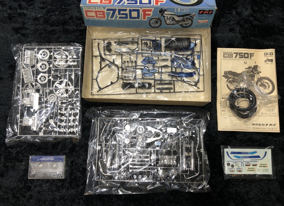 HONDA CB 750F MOTORCYCLE 1/8 MODEL KIT NAGANO | eBay HONDA CB 750F MOTORCYCLE 1/8 MODEL KIT NAGANO | eBay