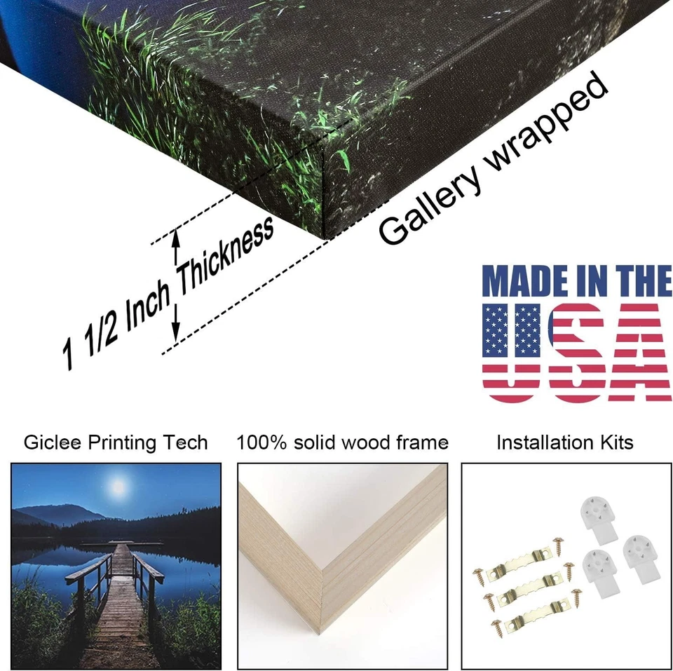 Impresión de Cuadro Lienzo Arte de Pared Decoración del Hogar Océano Concha Marina Playa Naturaleza Amor Oficina Foto 4 de 4