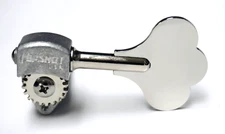 Hipshot USA Ultralite Bass Tuners 1/2" Bass-side Qty-(4) RAW Clover-key -BLEMISH
