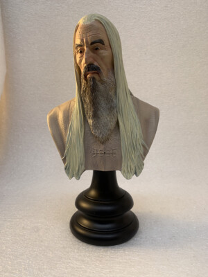 Buste Seigneur Des Anneaux - Elrond Sideshow Weta 3000 Ex - Polystone - Neuf