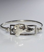 Strenges Armband Whippet-Piccolo Windhund Kopf Italienisch-Greyhound 3D Silber 9