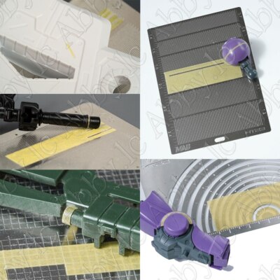 MADWORKS Masking Carving Scribe Tape Guild Templates Stencil MT22 MT23 MT24 MT25