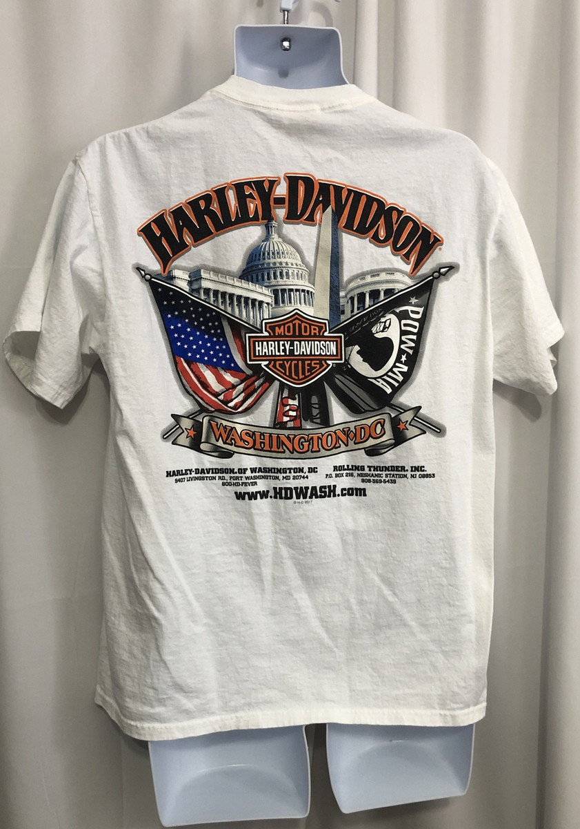 Men's Harley Davidson “Rolling XXX Thunder” Men's T-Shirt Size LG
