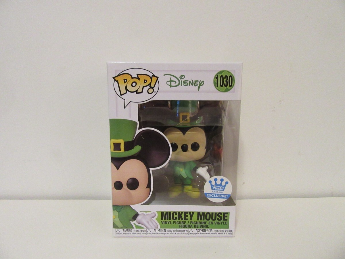 Funko POP #1030 Disney Lucky Mickey Funko Shop Exclusive Funko Pop Disney 1030 Mickey Mouse Lucky Exclusive - Game Games