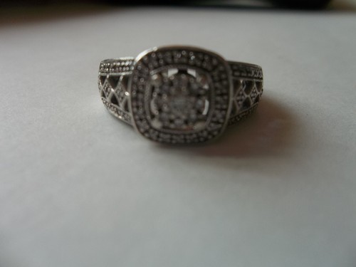 ANELLO DIAMANTE 1/3 TW AGW PLATINO 8 - Foto 3 di 3