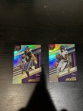 2022 Elite Football Lamar Jackson Base Card #13 Mark Andrews Base Card #14