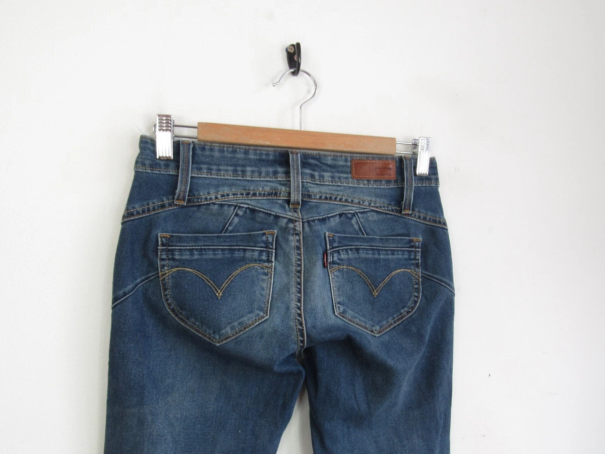 Levi's low rise sales straight leg womens