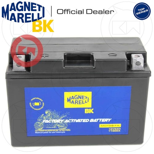BATTERIA MAGNETI MARELLI 12V 8AH YT9B-BS YAMAHA XP T-MAX TMAX 500 2001 2002 2003 - Foto 2 di 4