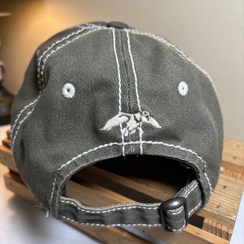 Duck Commander Youth Size Hunter Green Adjustable Hat Cap Baseball GUC - Picture 3 of 7