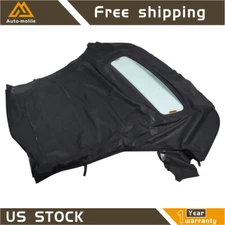Convertible Soft Top For Ford Mustang 2005 2006 2007-2014 w/ Heated Glass Window