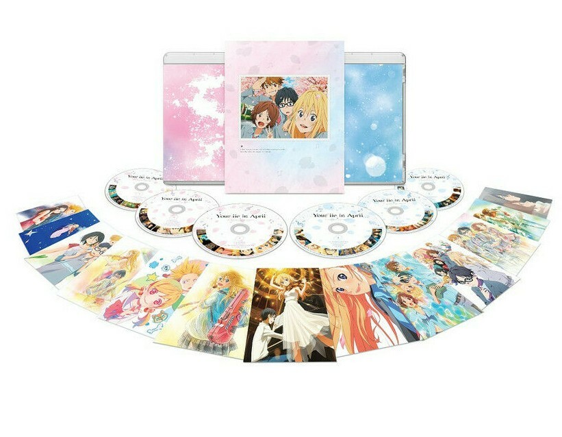 Your Lie in April Complete Anime Blu-ray Box Set | eBay